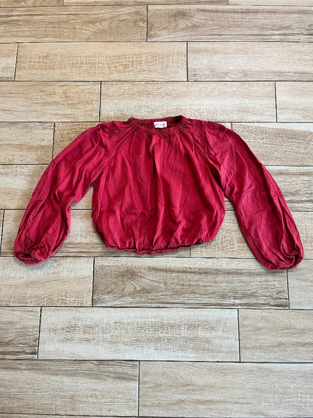 Womens Bella Dahl Red Blouse - S